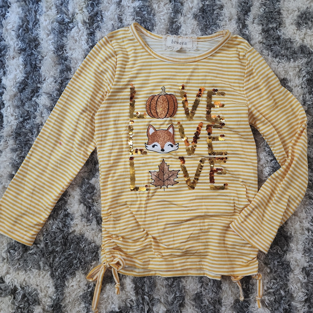 Btween Girls Fall top sz 6
